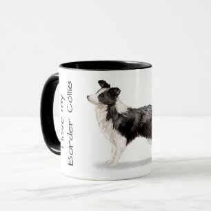Ik hou van mijn Border Collie Mok