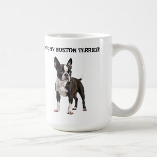 Ik hou van mijn Boston Terrier Koffiemok