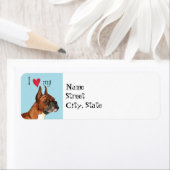 Ik hou van mijn Boxer Etiket (Insitu)