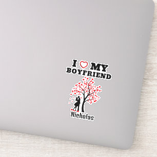Ik hou van mijn Boyvriendin Sticker