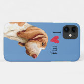 Ik hou van mijn Bracco Italiano Case-Mate iPhone Case (Achterkant (horizontaal))