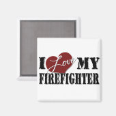 Ik hou van mijn brandweermagneet magneet (Voorkant / Achterkant)