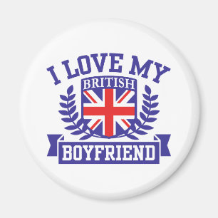 Ik hou van mijn Britse vriend Magneet