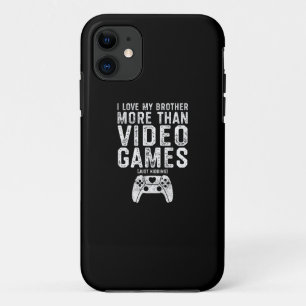 Ik hou van mijn broer Grapny Video Gamer Gift Boys iPhone 11 Hoesje