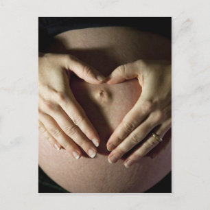 Ik hou van mijn buik aankondigingskaart