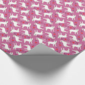 Ik hou van mijn bull Terrier Cadeaupapier (Hoek)