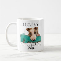 Ik hou van mijn Bull Terrier hondenras foto naam