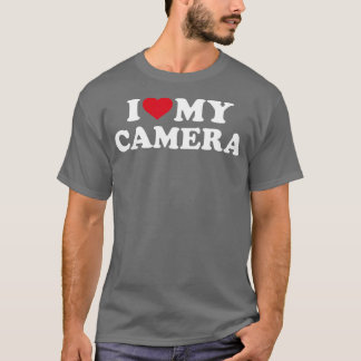 Ik hou van mijn camera t-shirt