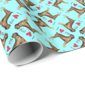 Ik hou van mijn Cane Corso Cadeaupapier (Rol Hoek)