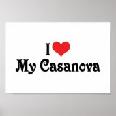 Ik hou van mijn casanova poster (Voorkant)
