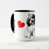 Ik hou van mijn Cavachon Mok (Voorkant links)