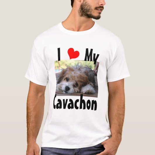 Ik hou van mijn Cavachon T-shirt (Voorkant)