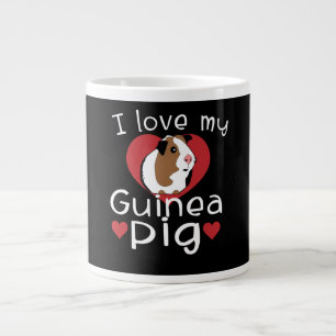 Ik hou van mijn cavia's extra grote beker