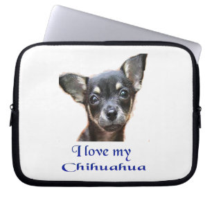 Ik hou van mijn Chihuahua Laptop Sleeve
