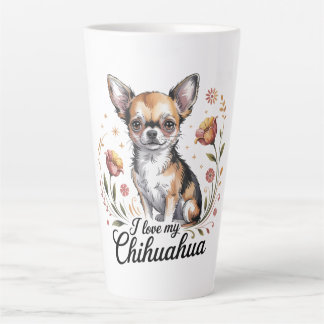 Ik hou van mijn chihuahua latte mok