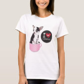 Ik hou van mijn Chihuahua T-shirt (Voorkant)