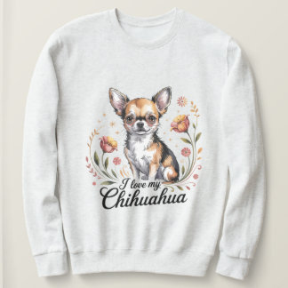 Ik hou van mijn chihuahua trui