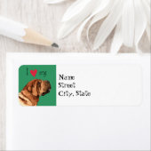 Ik hou van mijn Chinese Shar-Pei Etiket (Insitu)