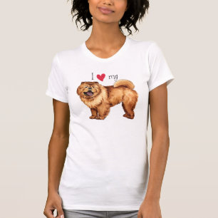 Ik hou van mijn Chow T-shirt