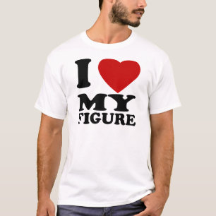 Ik hou van mijn cijfer t-shirt