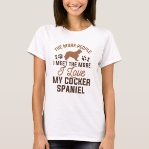 Ik hou van mijn Cocker Spaniel T-shirt