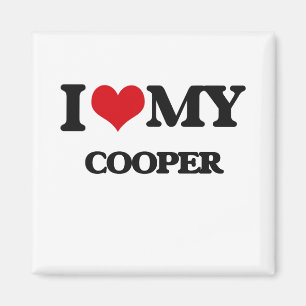 Ik hou van mijn Cooper Magneet