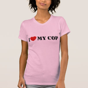 Ik hou van mijn Cop T-shirt
