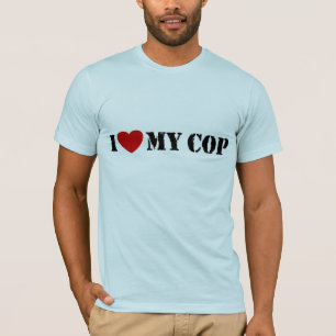 Ik hou van mijn Cop T-shirt