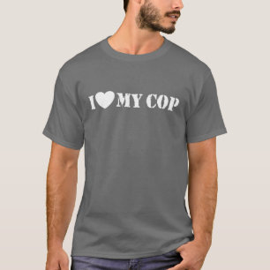 Ik hou van mijn Cop T-shirt