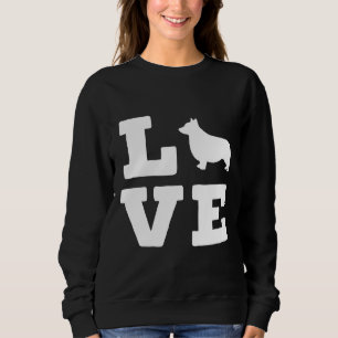 Ik hou van mijn Corgi Animal Dog Trui