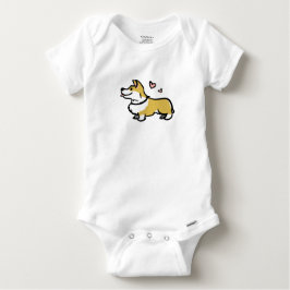 Ik hou van mijn Corgi-Baby Romper