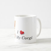 Ik hou van mijn Corgi Coffee Mok (Voorkant rechts)
