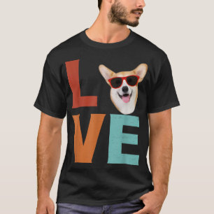 Ik hou van mijn Corgi-Vintage T-shirt