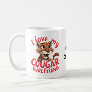 Ik hou van mijn cougar vriendin Grappig & Hartelij Koffiemok