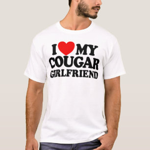Ik hou van mijn Cougar Vriendin T-shirt