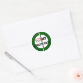 Ik hou van mijn Credit Union Sticker (Envelop)