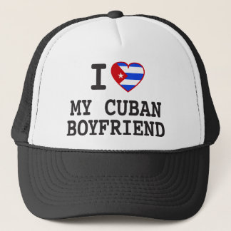 Ik hou van mijn Cubaanse boyvriend met het Cubaans Trucker Pet