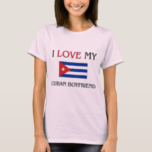 Ik hou van mijn Cubaanse vriend T-shirt
