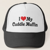 Ik hou van mijn Cuddle Muffin Trucker Pet (Voorkant)