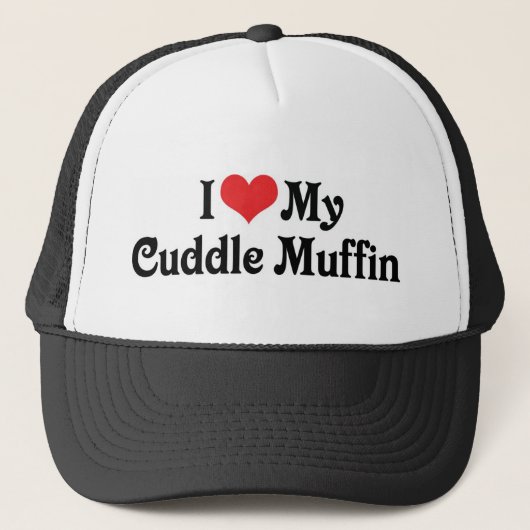 Ik hou van mijn Cuddle Muffin Trucker Pet (Voorkant)