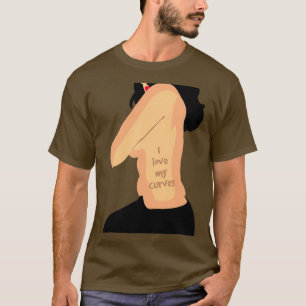 Ik hou van mijn curves t-shirt