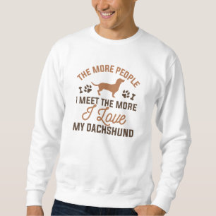 Ik hou van mijn Dachshund Trui