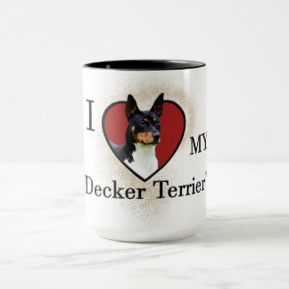 Ik hou van mijn decker Terrier Mok