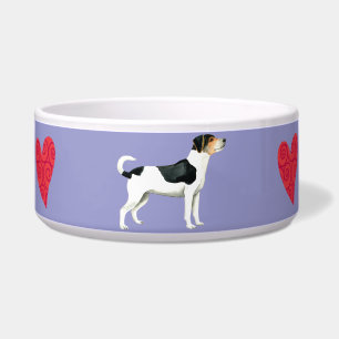 Ik hou van mijn Deense Farmdog Bowl Voerbakje