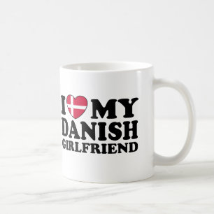 Ik hou van mijn Deense Vriendin Koffiemok
