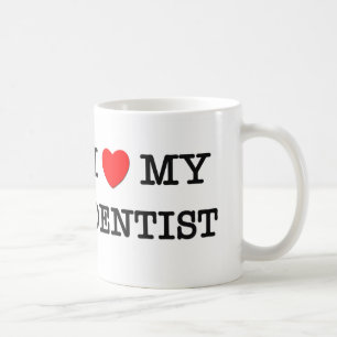 Ik hou van mijn DENTIST Koffiemok