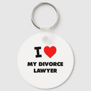 Ik hou van mijn divorce Lawyer Sleutelhanger