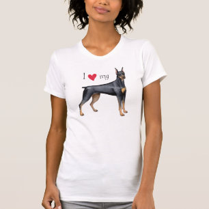 Ik hou van mijn Doberman T-shirt