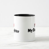 Ik hou van mijn dochter mok (Midden)