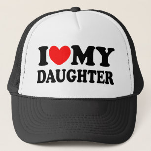 Ik hou van mijn dochter trucker pet